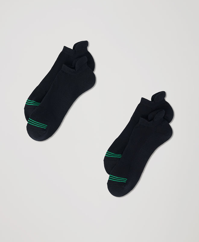 Tabbed Ankle Socks 2-Pack