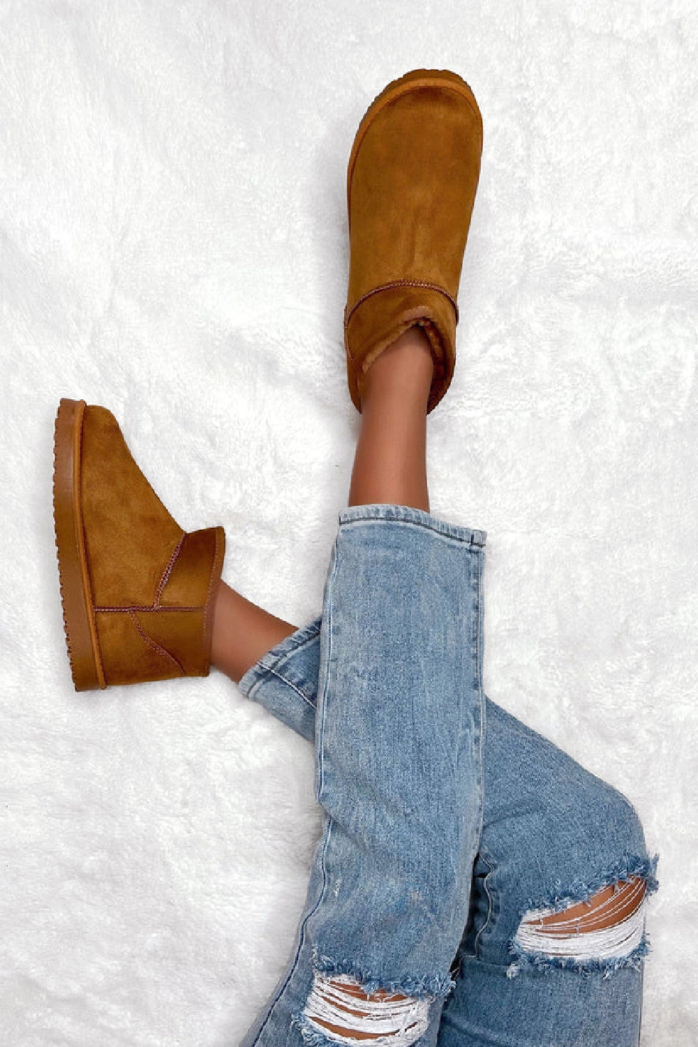 Warm Suede Boots