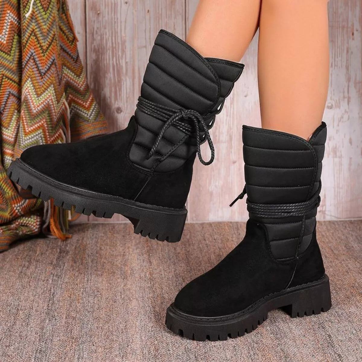 Everyday Lace-Up Riding Boots