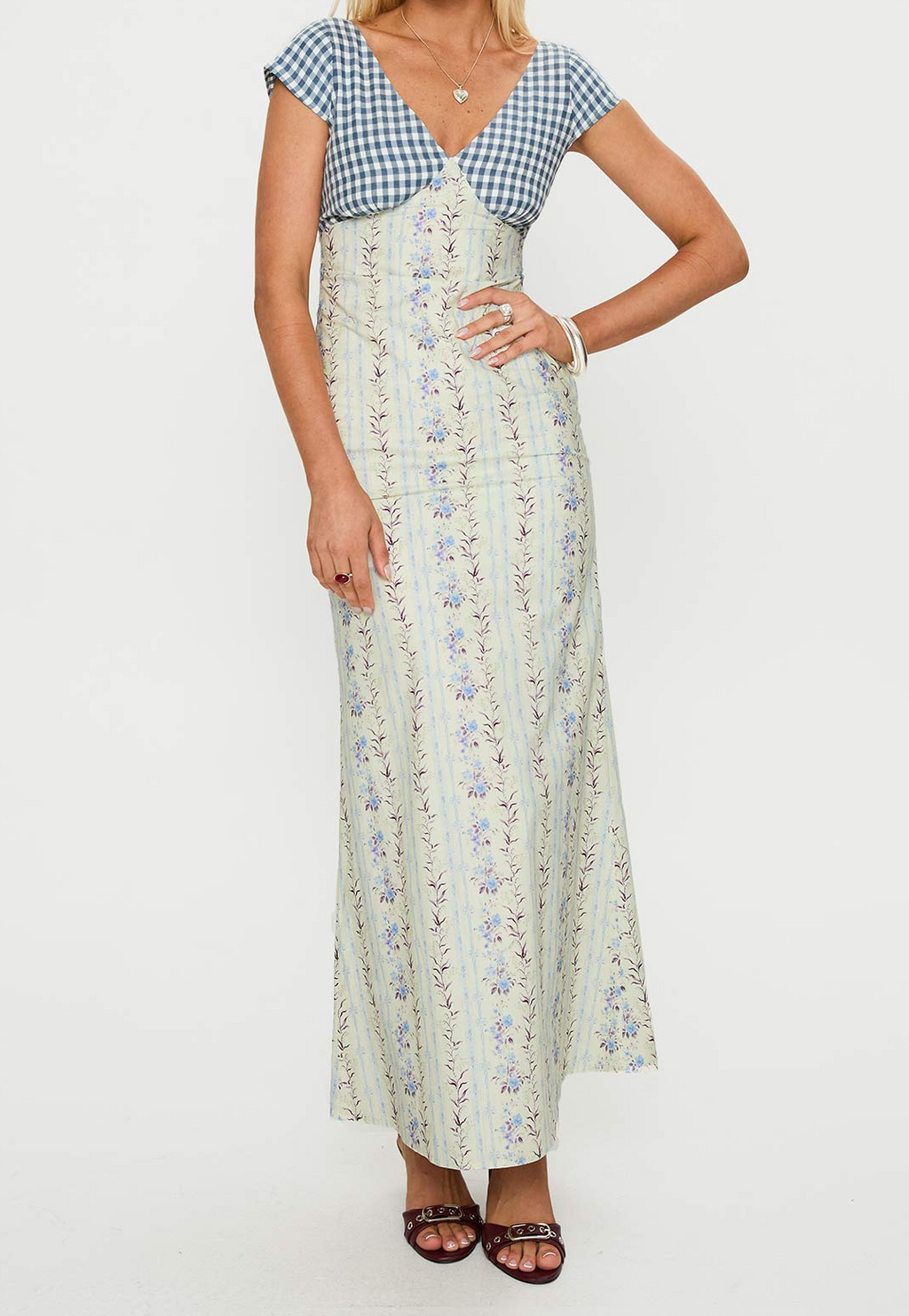 Soft Maxi Tie Back Maxi Dress