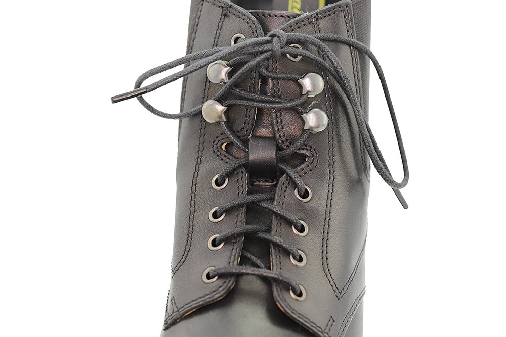 Lace-Up Easy-Care Riding Boots