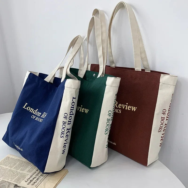 Everyday Canvas Zip-Top Shoulder Bag
