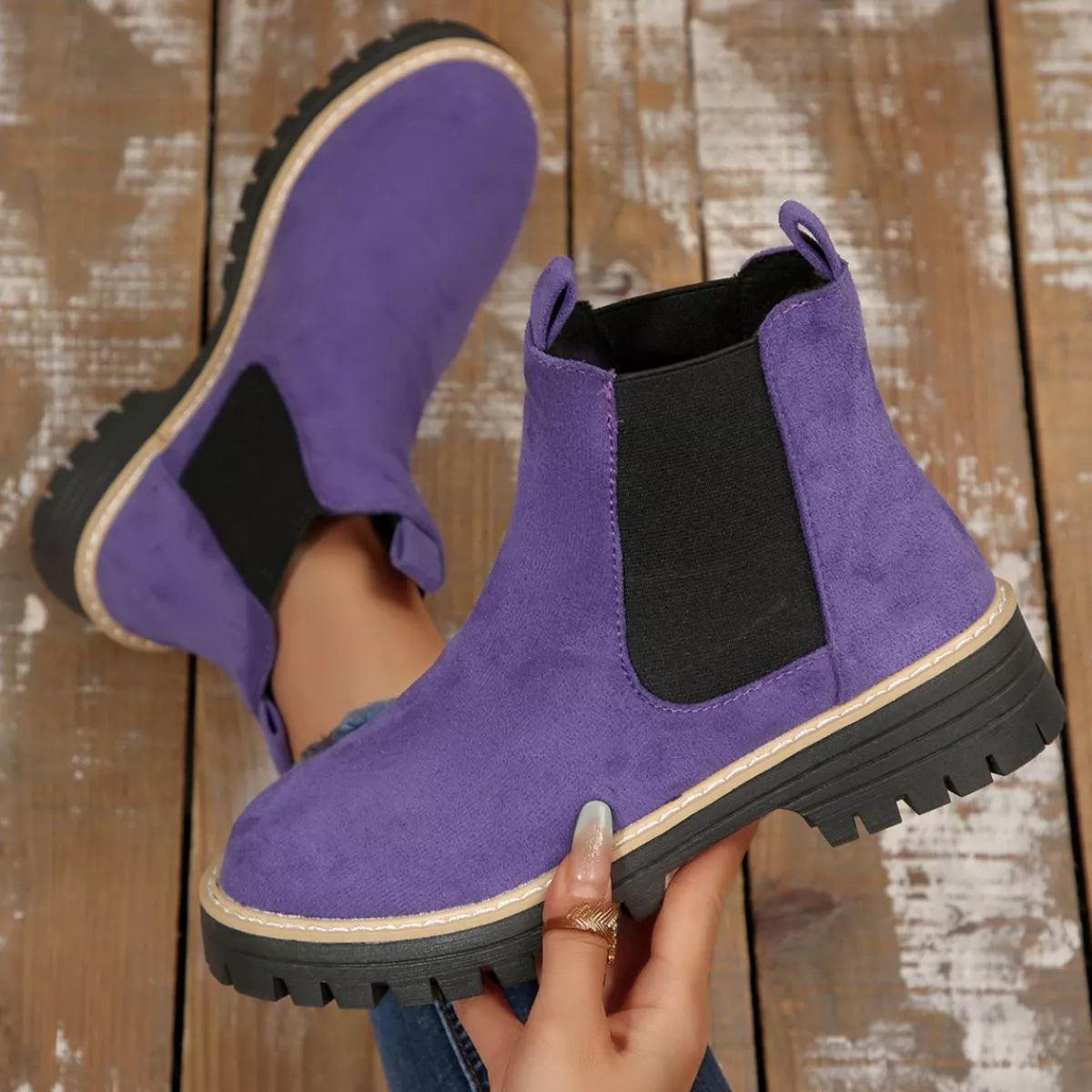 Minimal Casual Riding Boots