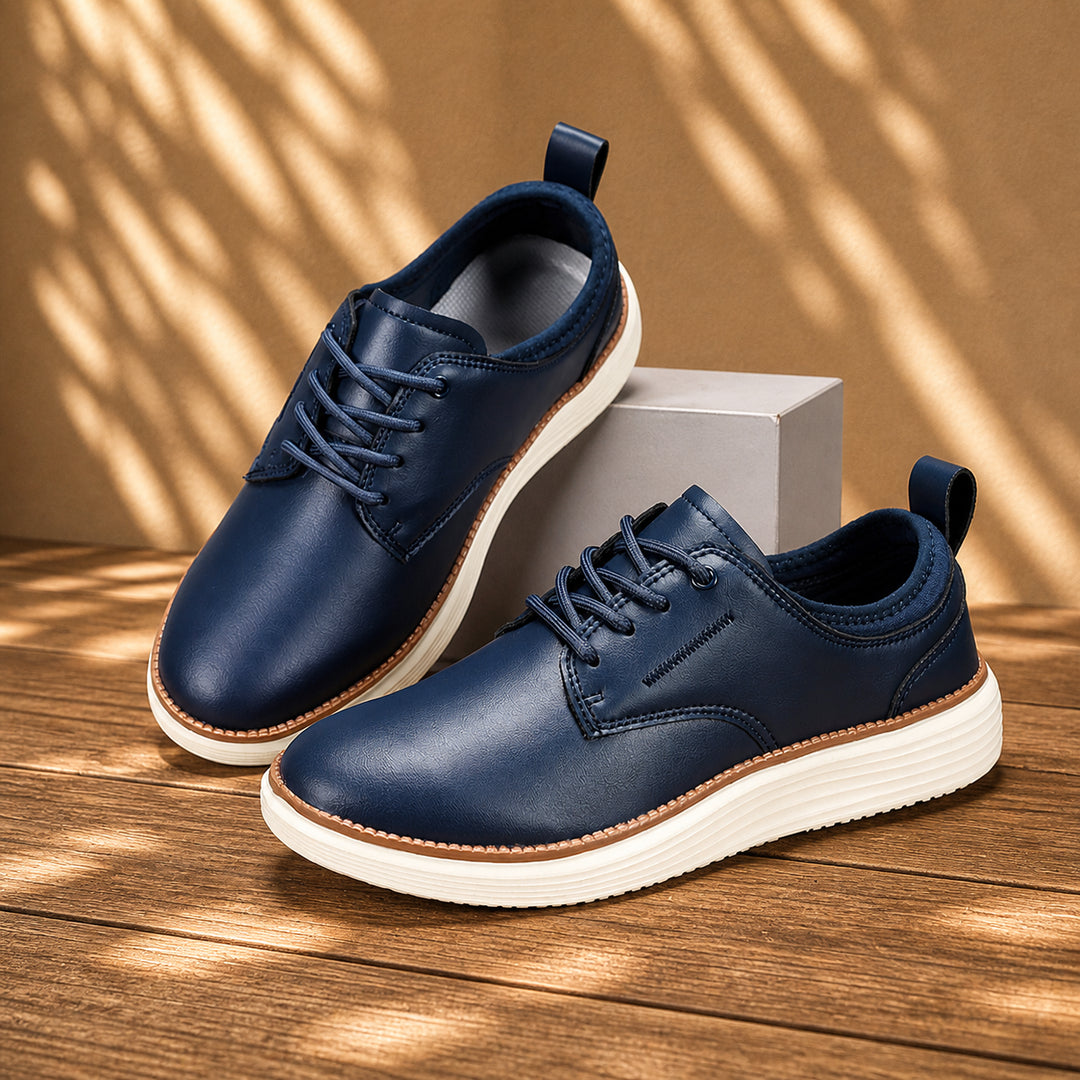 Lightweight Leather Sneakers