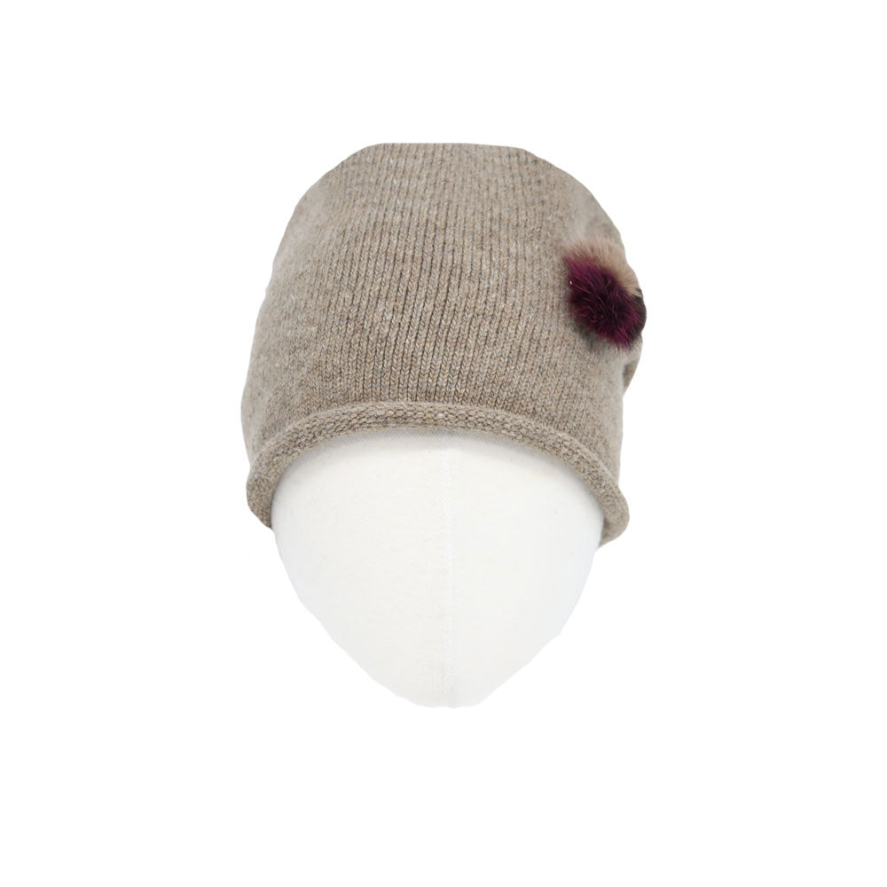Knit Slouchy Beanie Hat