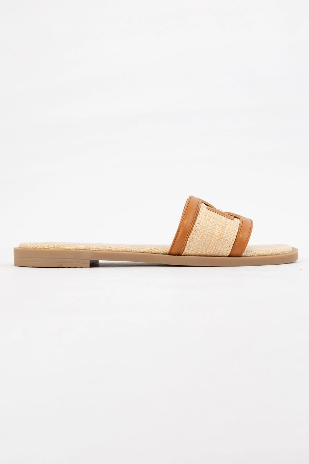 Slide Raffia Sandals