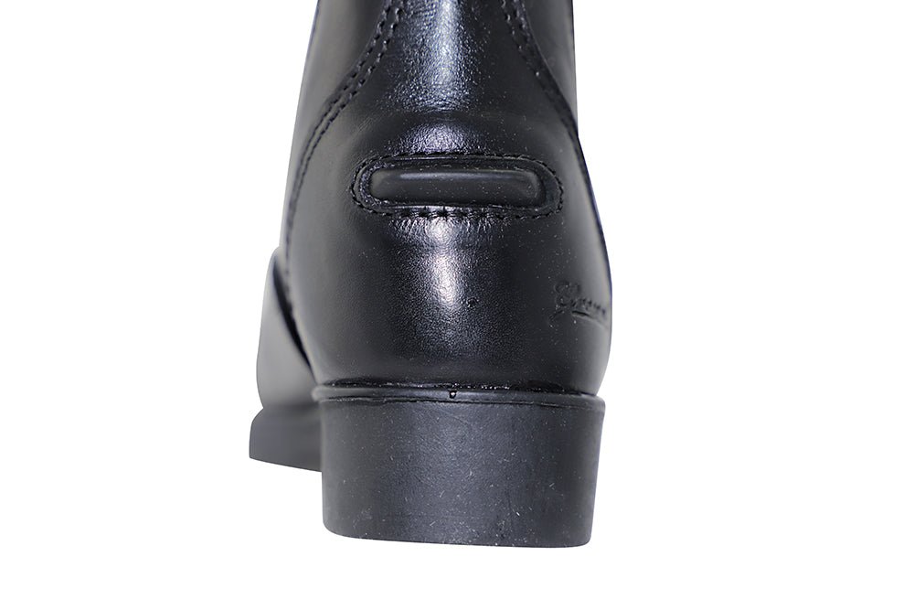 Zip Leather Paddock Boots