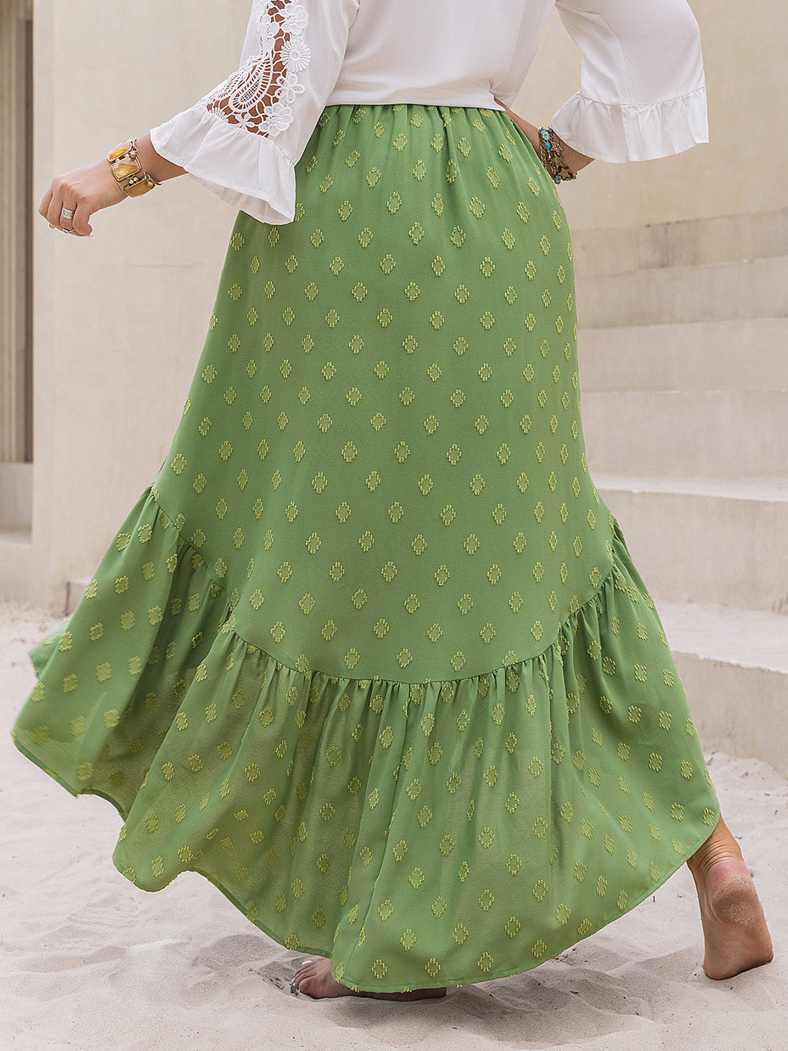 Size High Low Dropship Skirt