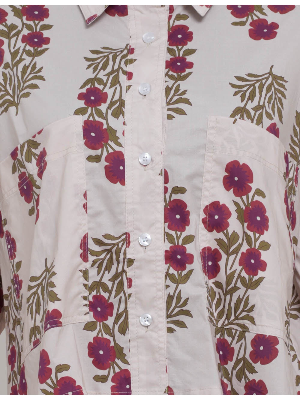 Boho Turndown Collar Long Sleeves Shirt
