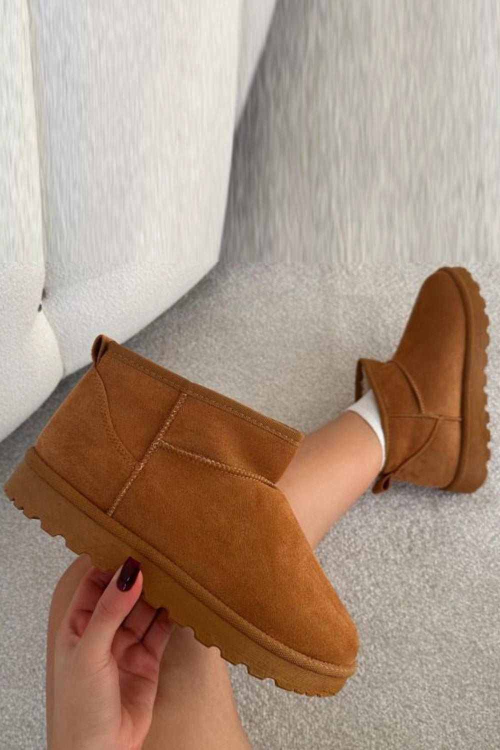 Warm Suede Boots