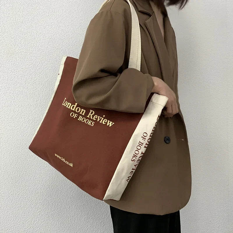 Everyday Canvas Zip-Top Shoulder Bag