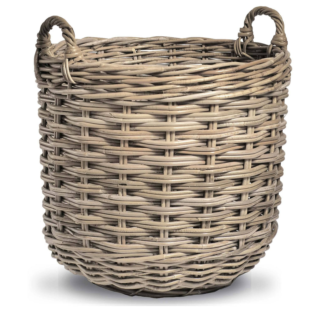 Kubu Round Storage Tote Basket