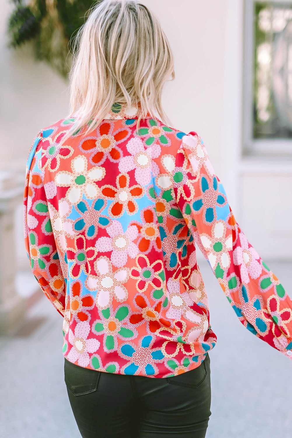 Everyday Floral Blouse Detail
