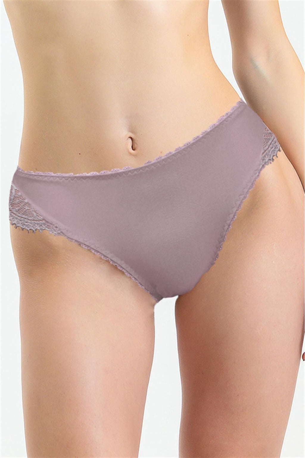 Minimal Lace Brazilian Panties