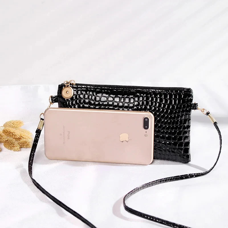 Casual Structured Soft Card Wallet