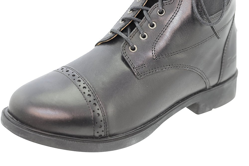 Lace-Up Easy-Care Riding Boots