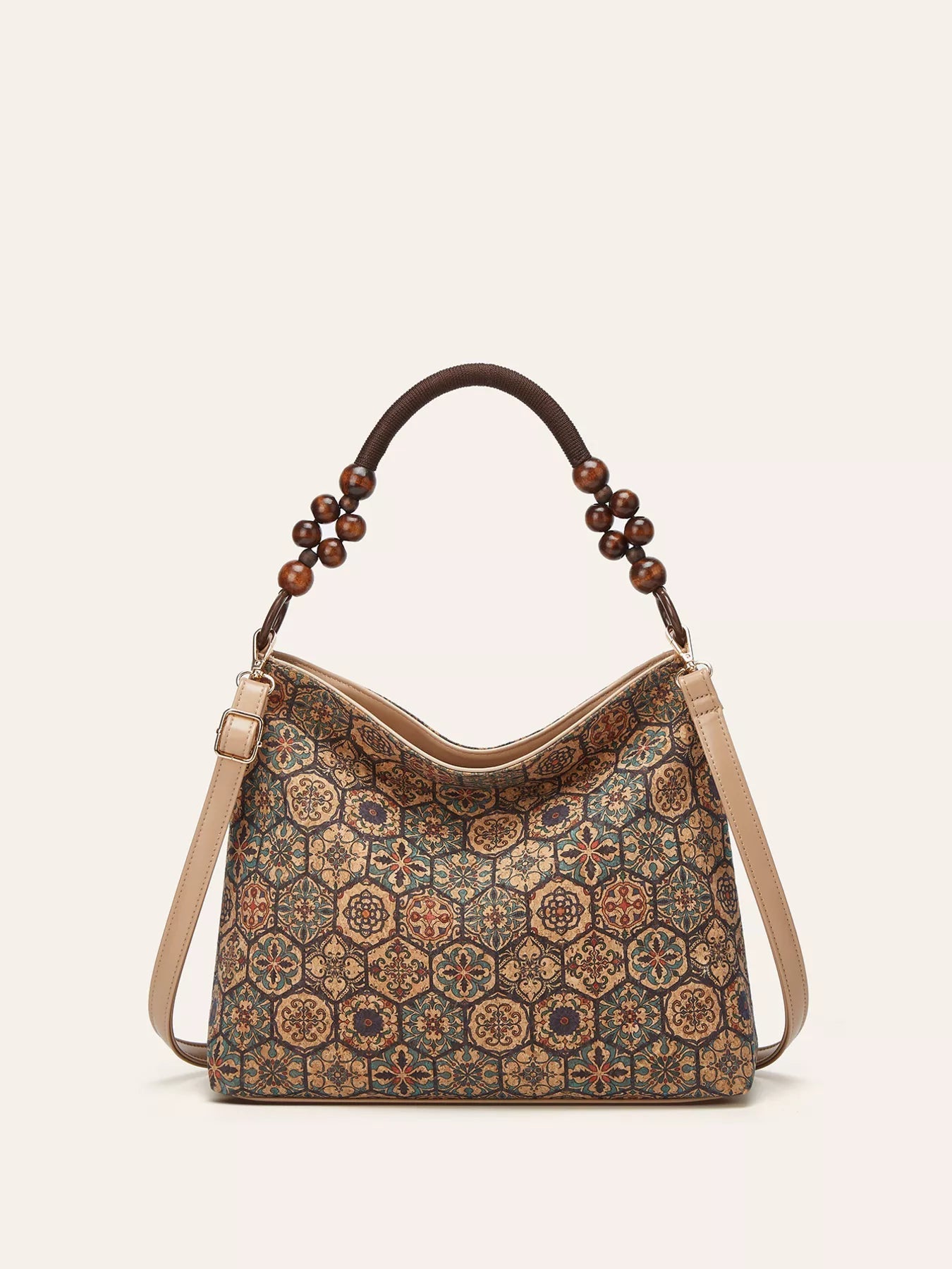 Bohemian Geometric Pattern Hobo Handbag