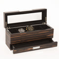 Five Slot Wood Watch Storage Box