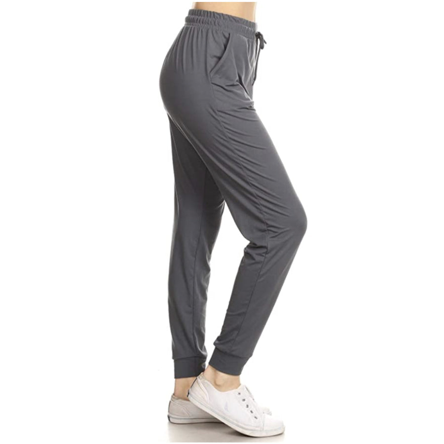 Buttery Soft Solid Colour Joggers Tracksuit Bottoms