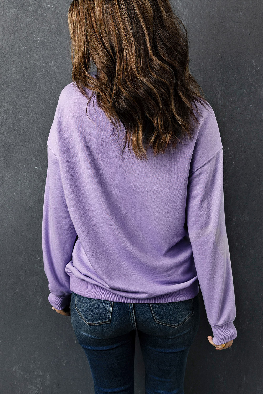 Letter Graphic Sweatshirt