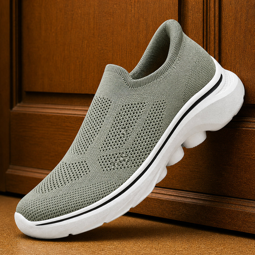 Breathable Walking Slip Ons