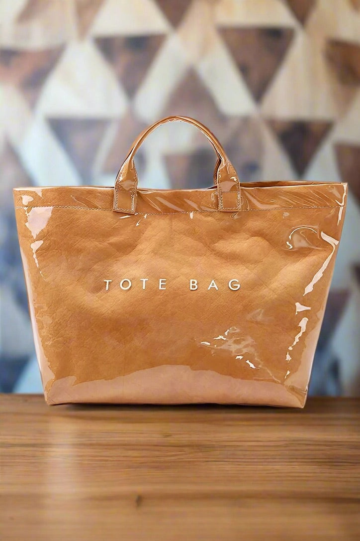 Canvas Cotton Blend Tote Bag