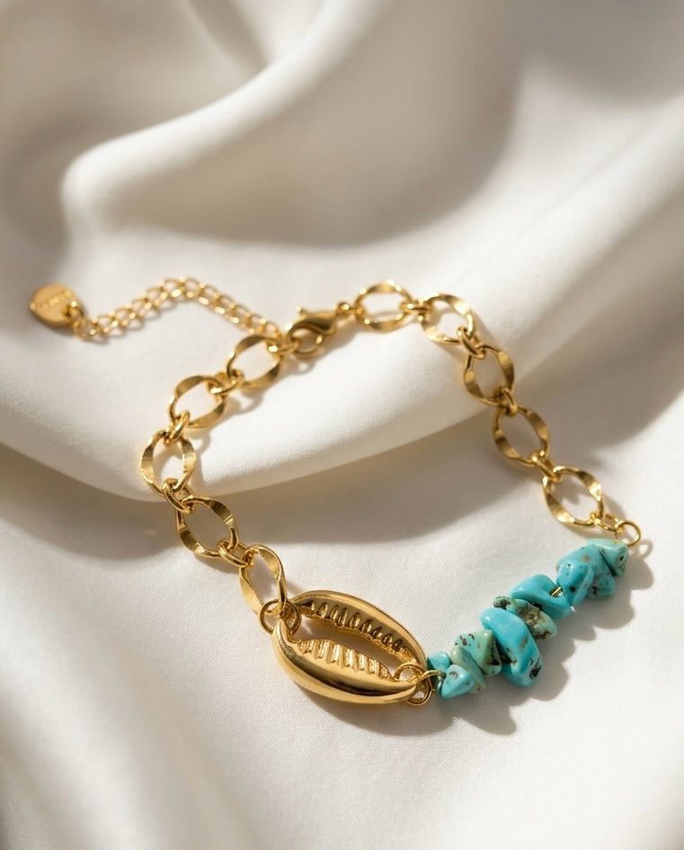 Vintage Stainless Steel Coastal Fashion Bracelet