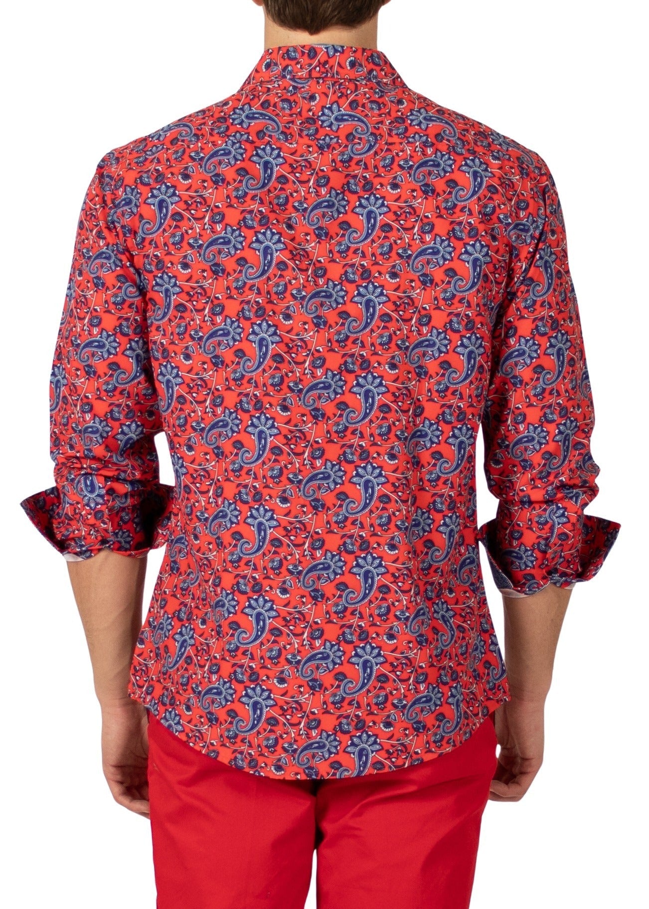 Camp Collar Button Up Dress Shirt