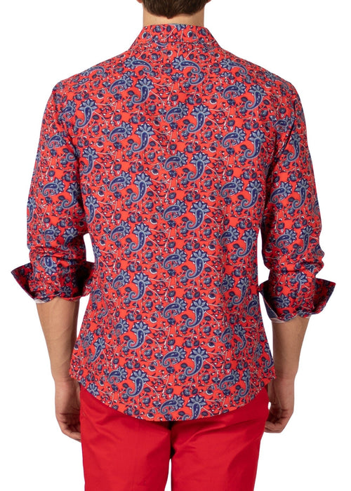 Camp Collar Button Up Dress Shirt