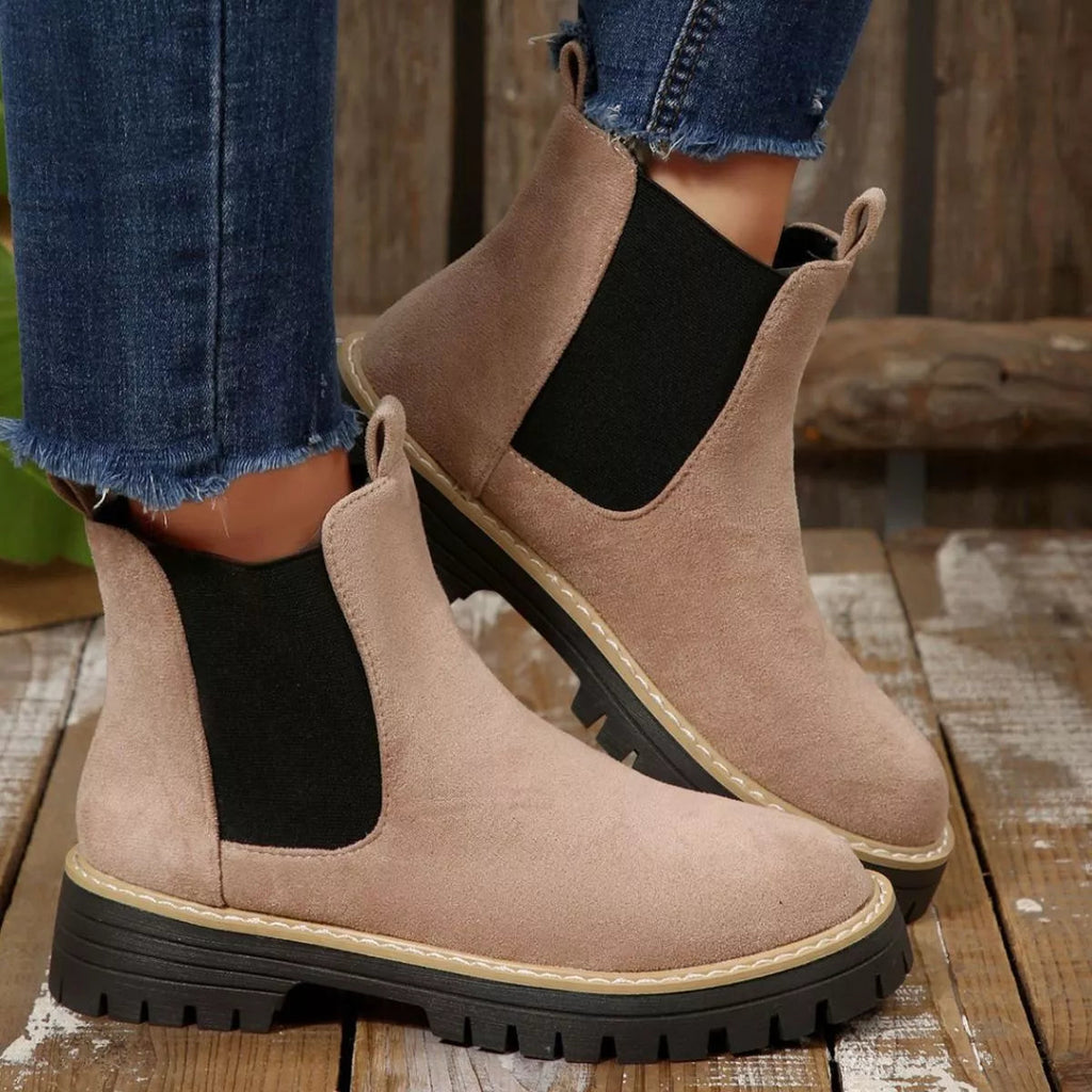 Minimal Casual Riding Boots