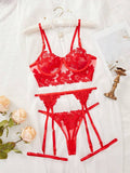 Corset Garter Lingerie Set