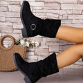 Refined Structured Riding Boots