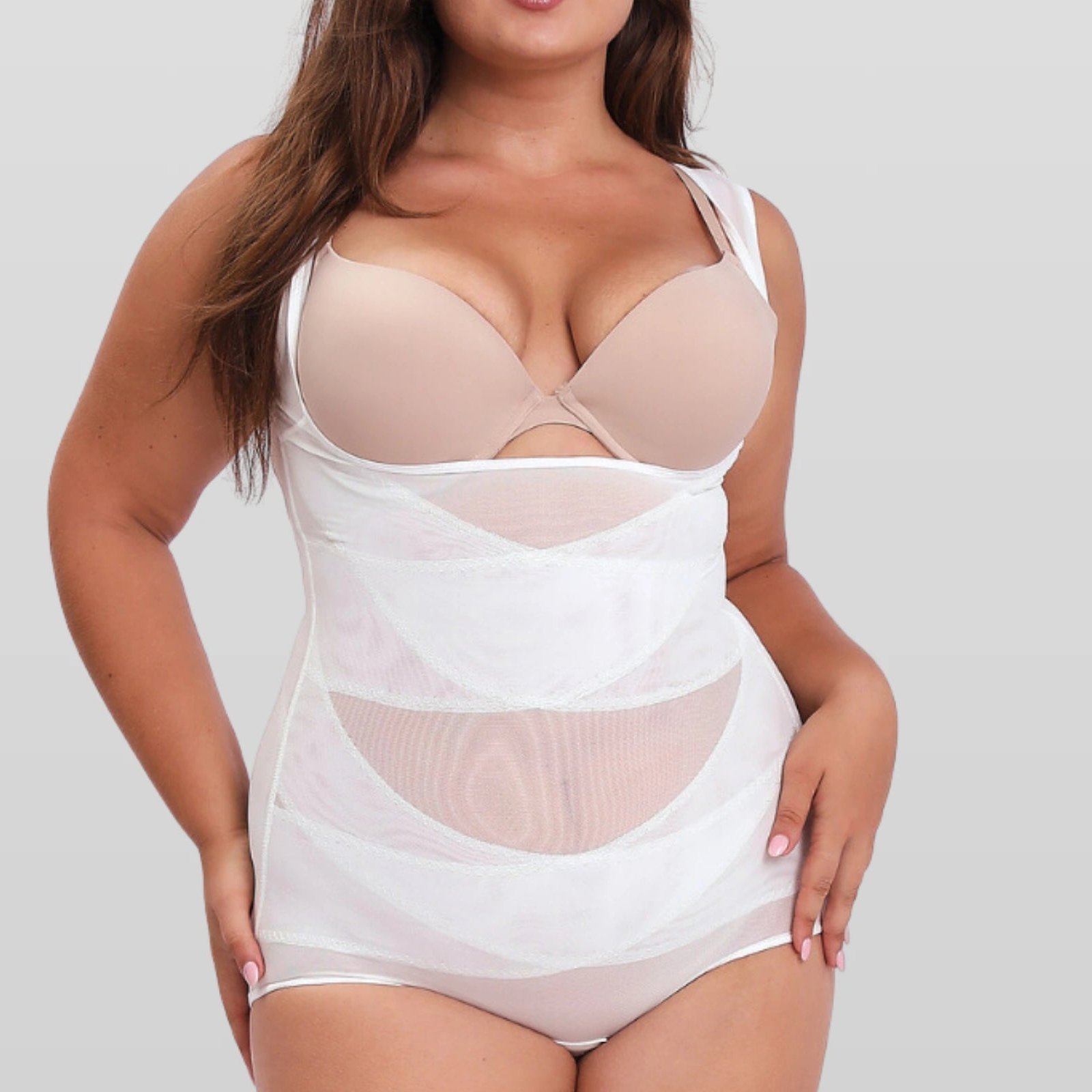 Open Bust Bodysuit Shapewear