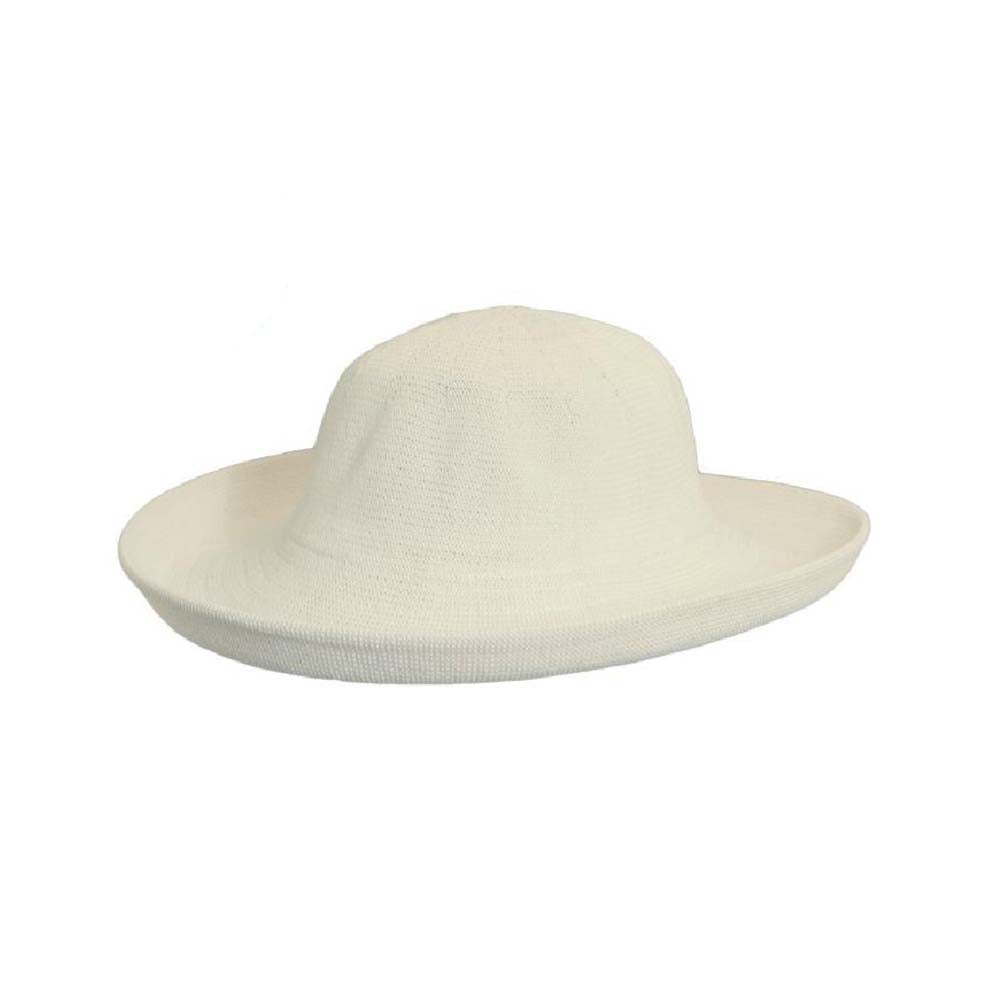 Women’s Classic Wide Brim Cotton Round Crown Hat