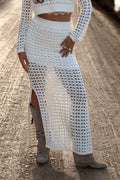 Gentle Garden Everyday Casual Knit Skirt