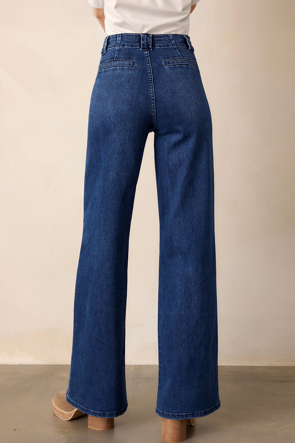 Straight Leg Dirty Daily Fashion Mid-rise Jeans