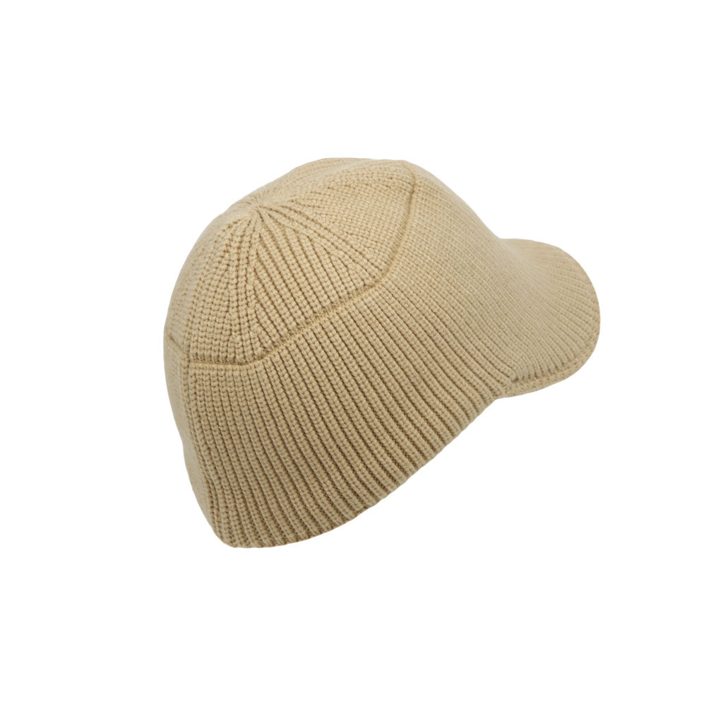 Knit Beanie Sun Visor