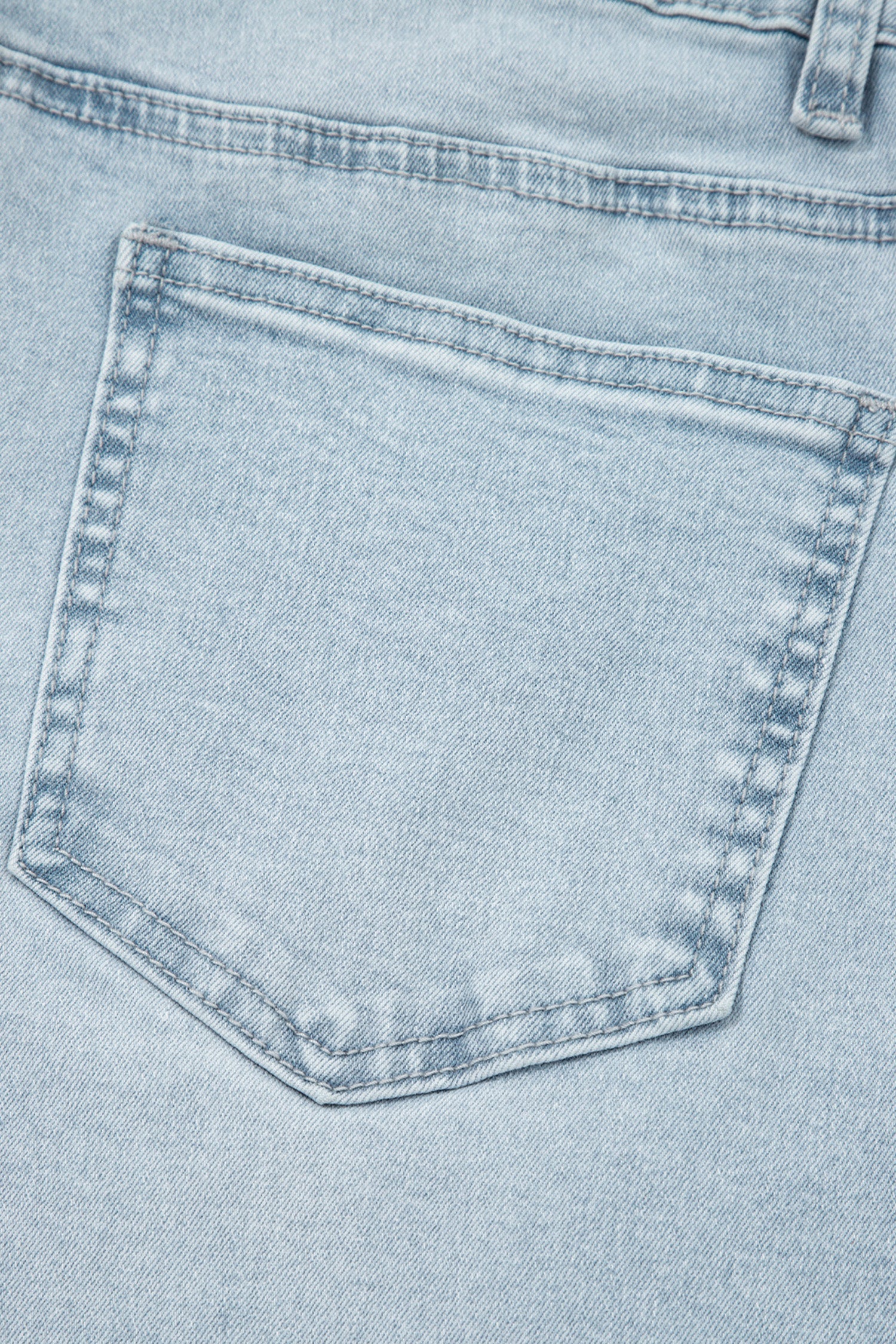Everyday Frayed Cropped Straight Jeans