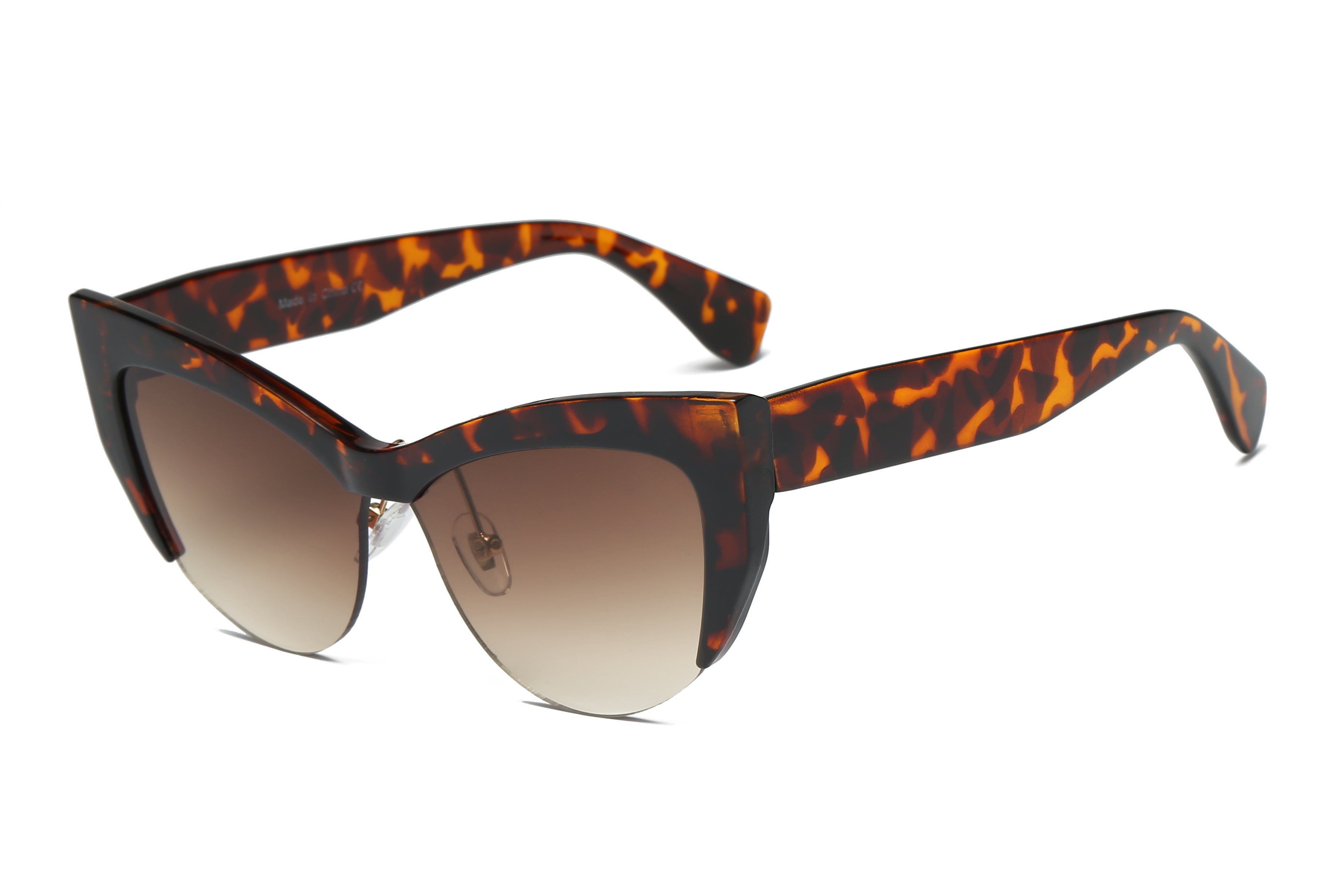 Half Frame Cat-Eye Everyday Edit Sunglasses