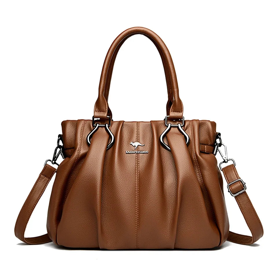 Versatile Structured Soft Tote Bag