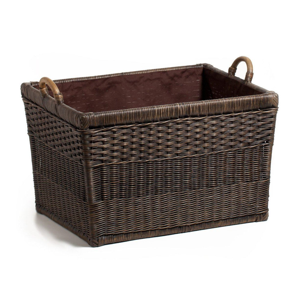 Fabric Liner For Lift Off Lid Wicker Storage Basket