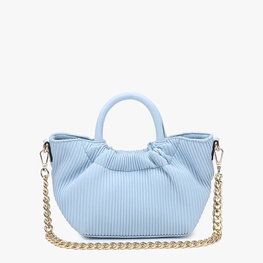 Weekend Faux Leather Zip Crossbody Bag