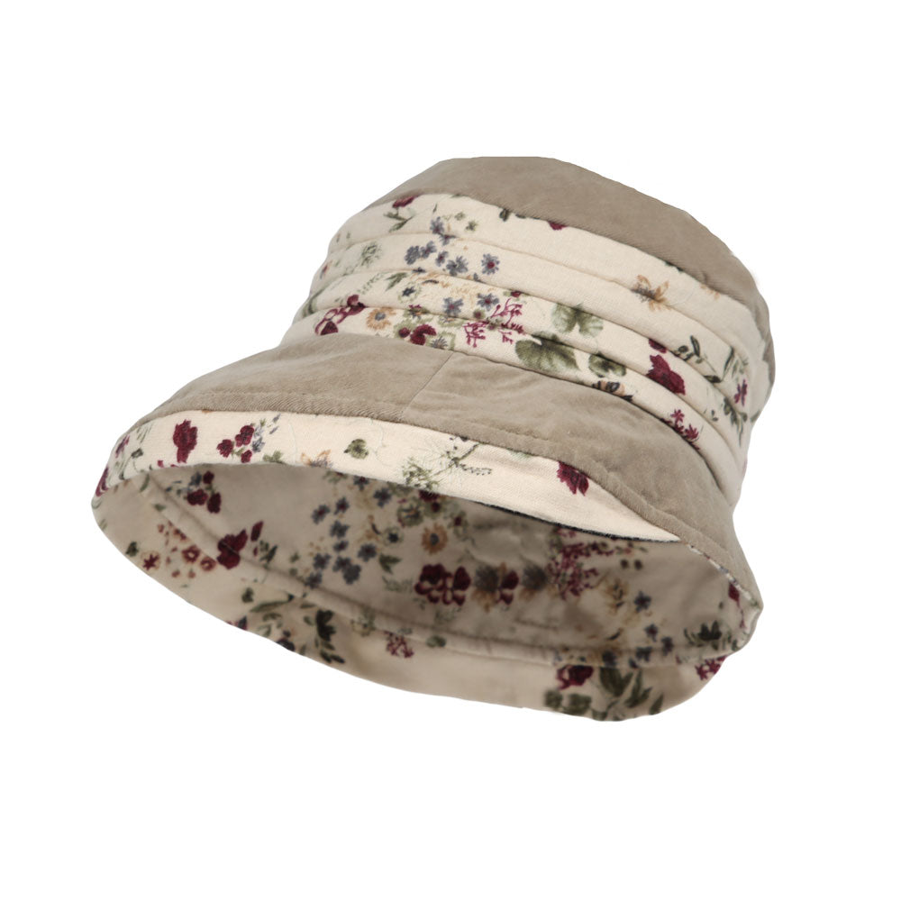 Packable Floral Bucket Hat