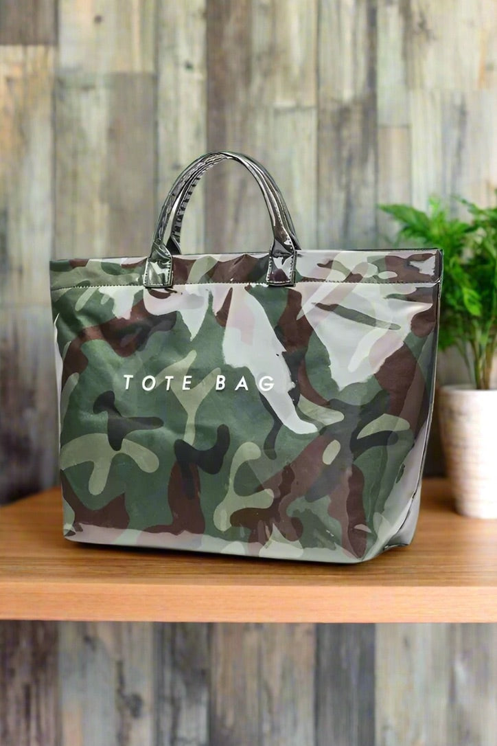 Canvas Cotton Blend Tote Bag