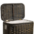Fabric Liner For Narrow Rectangular Wicker Laundry Hamper