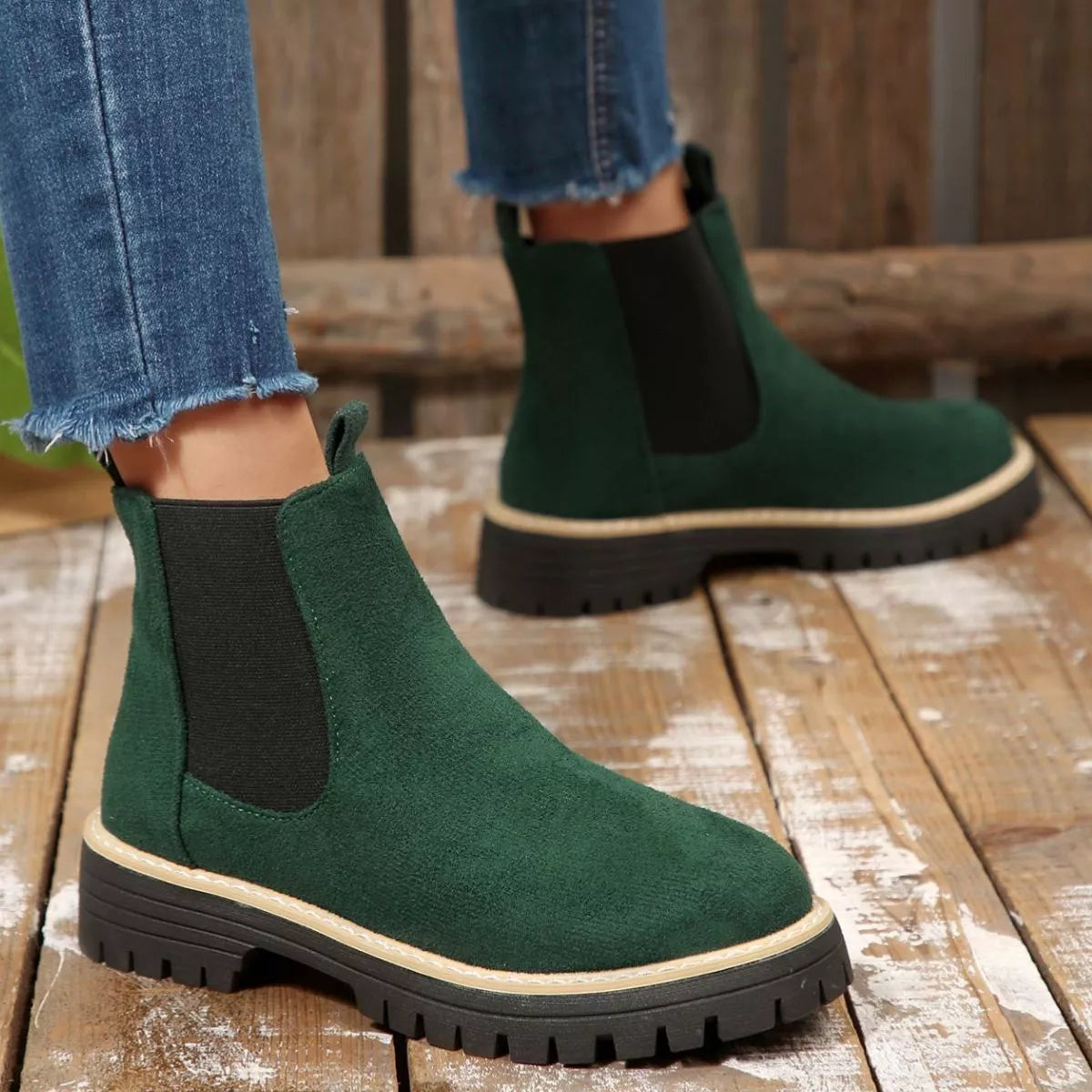 Minimal Casual Riding Boots