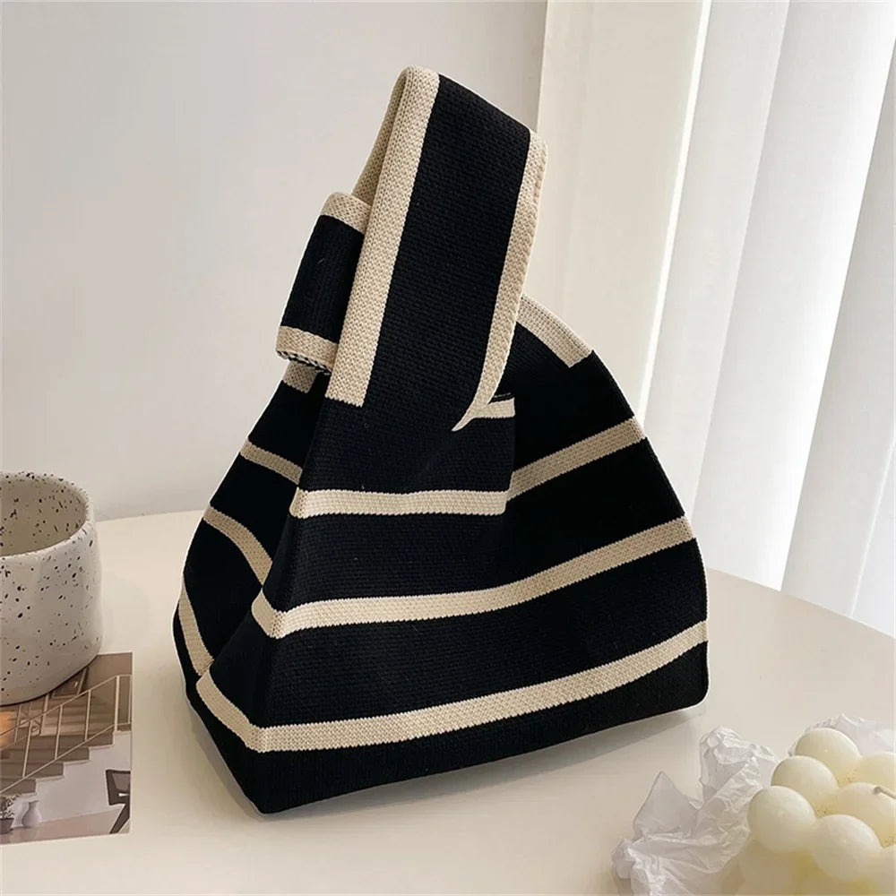 Polished Structured Soft Tote Bag