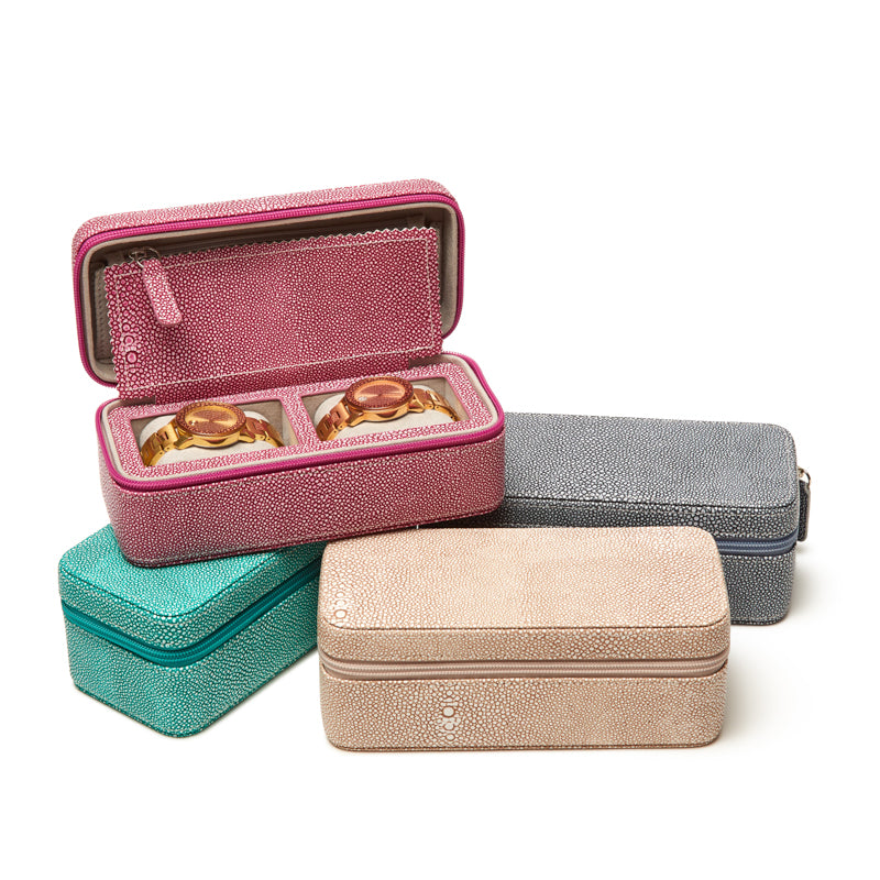 Dual Watch Travel Case