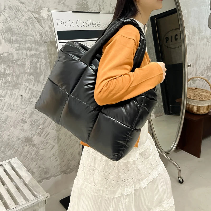 Quilted Soft Shoulder Bag