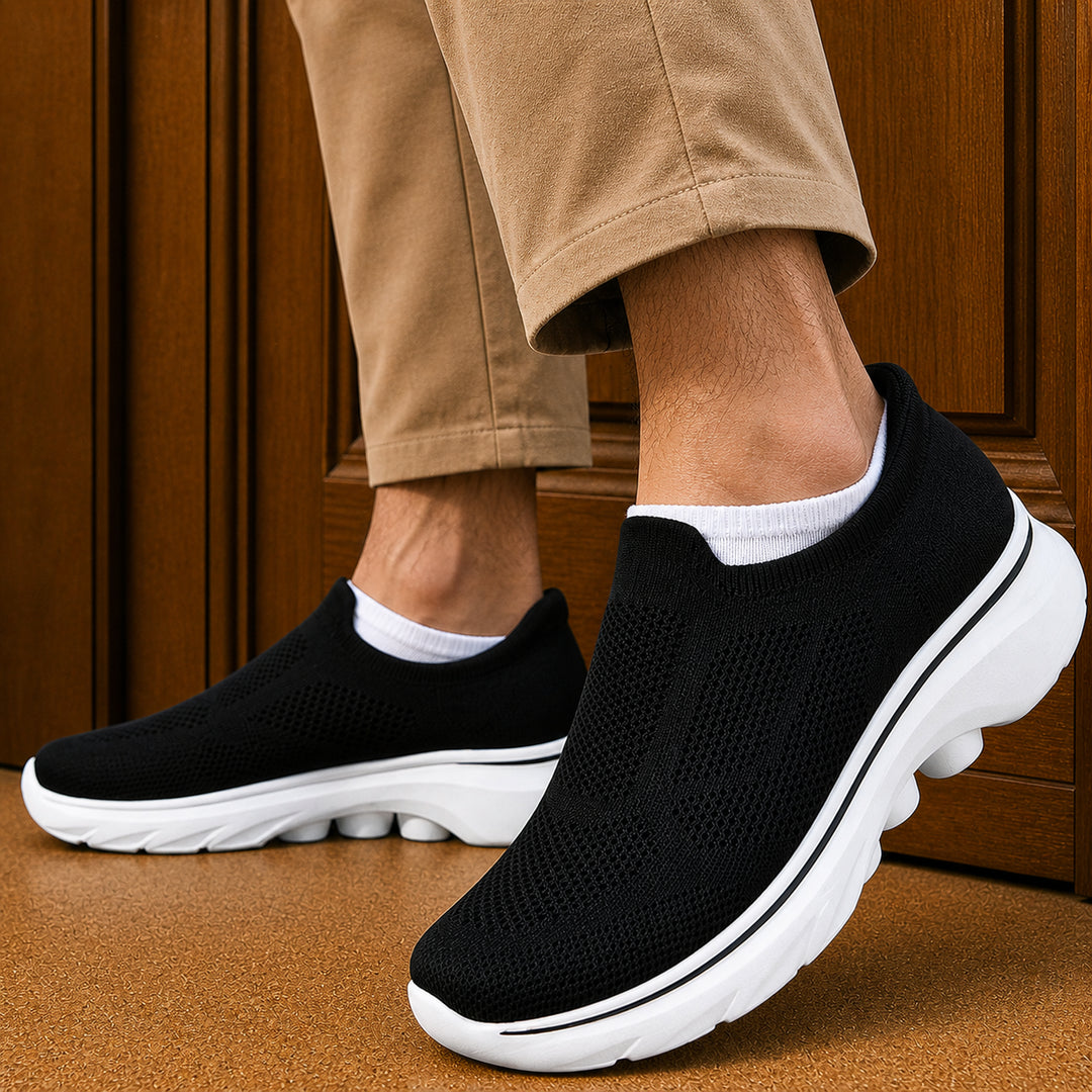Breathable Walking Slip Ons